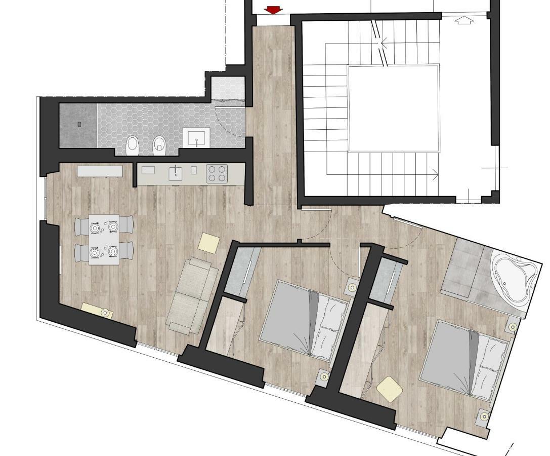 Cherubini Palace Thematic Apartment Флоренция Экстерьер фото